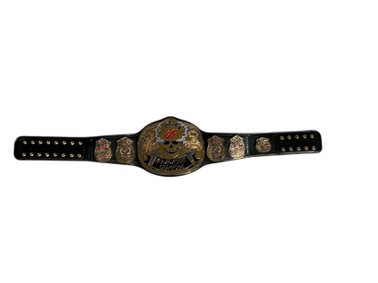 Smoking Skull 24kt Gold Replica Title Belt