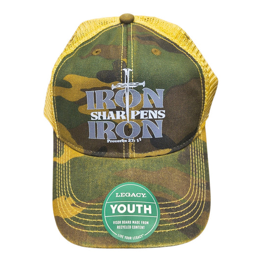 Youth Camo/Brown Iron Sharpens Iron Hat