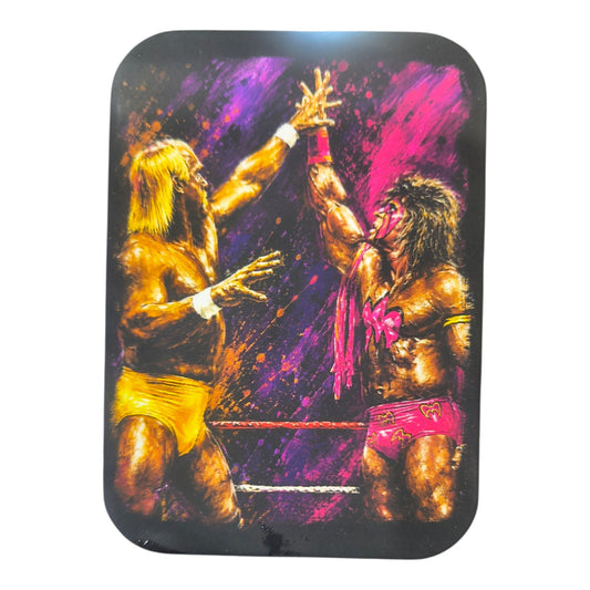Flat Magnet Matte Warrior Hogan Art