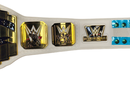 WWE Intercontinental White Replica Title Belt