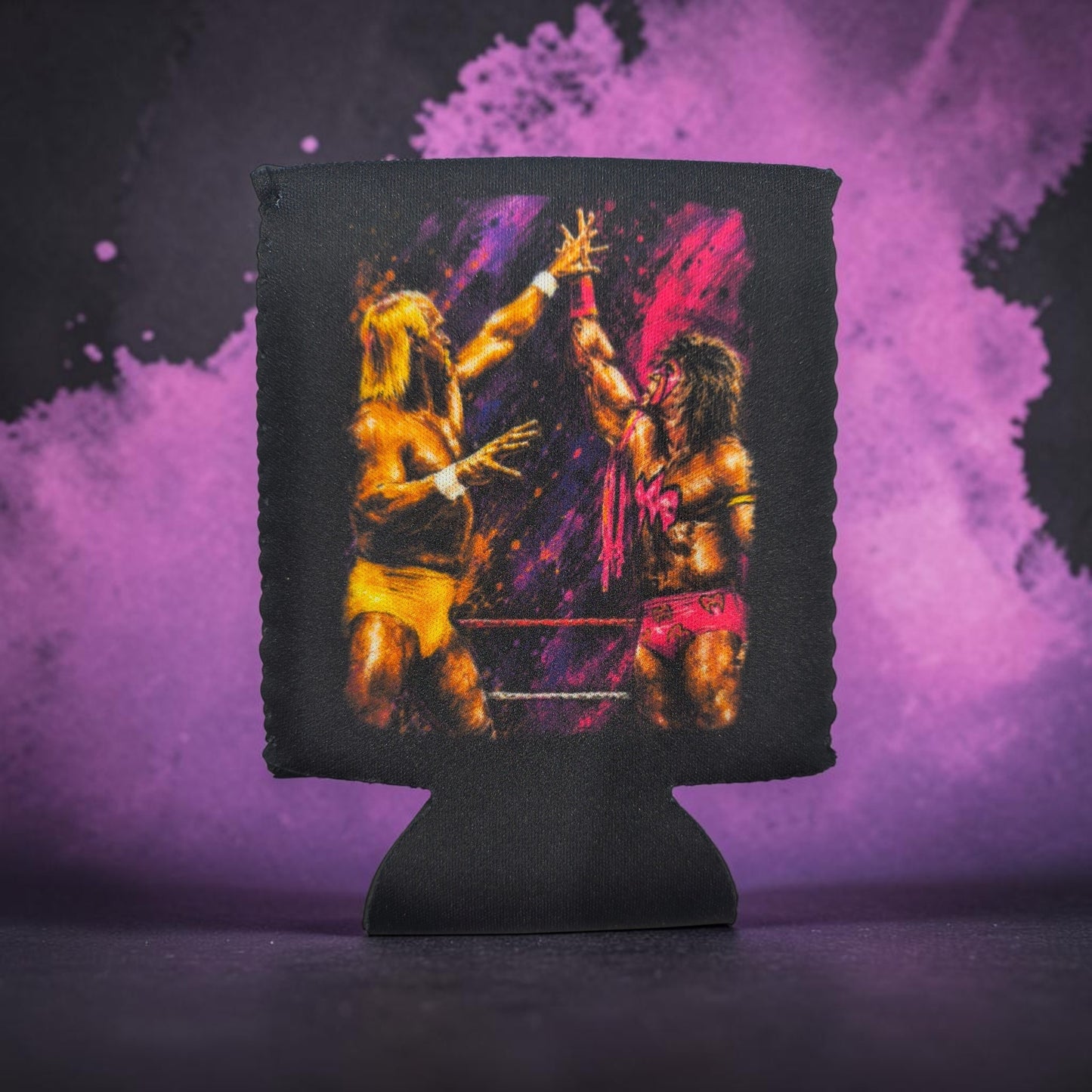 Warrior Hogan Art Can Koozie