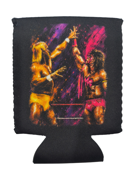 Warrior Hogan Art Can Koozie