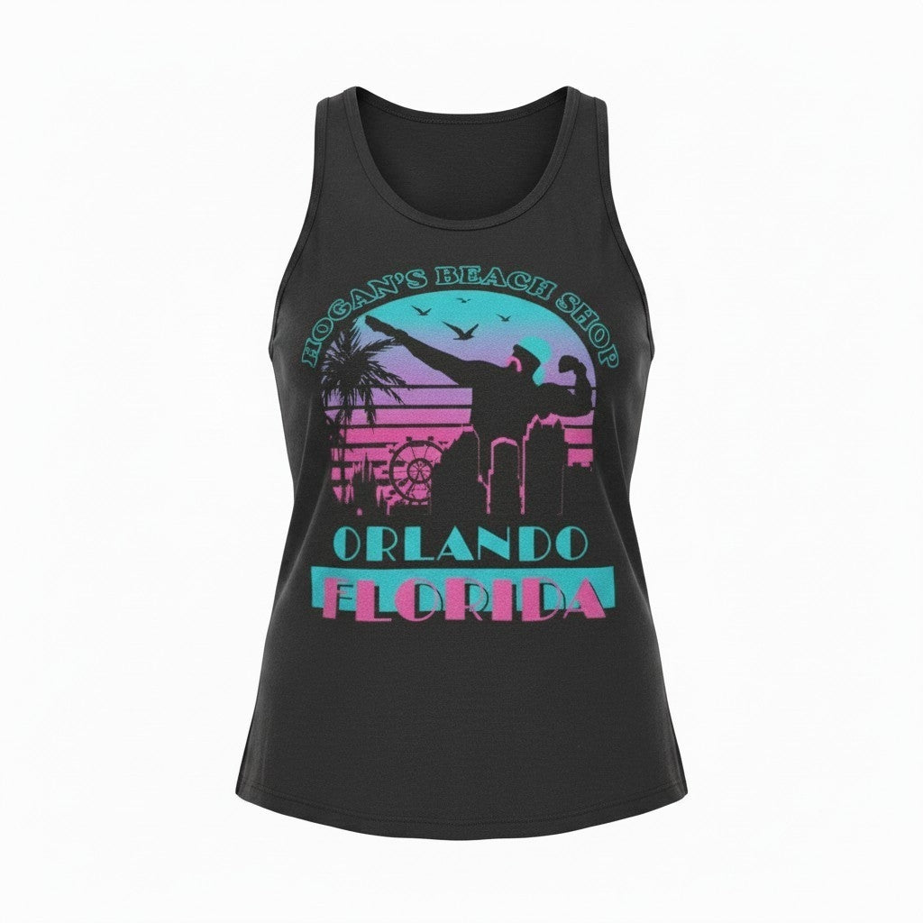 Womens Miami Vice Relaxed Fit Tank Top