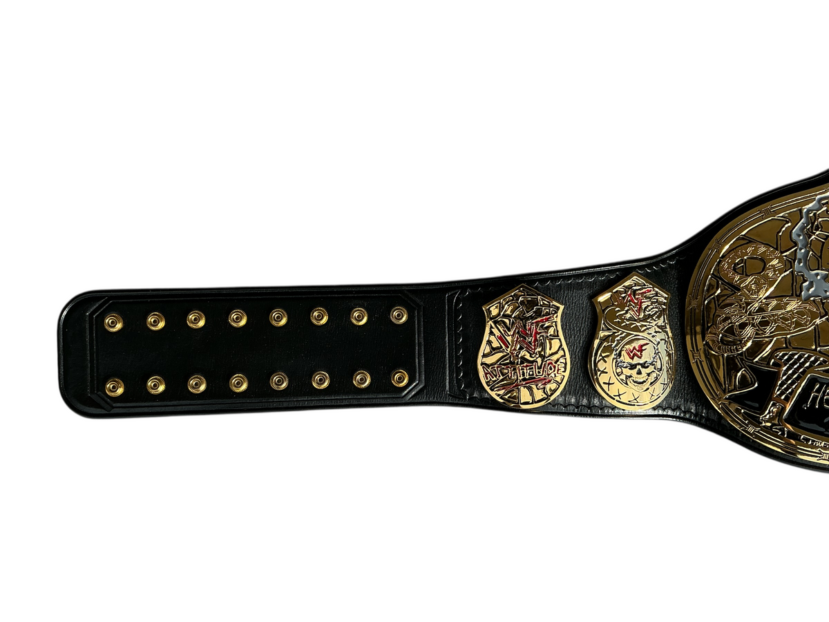 Smoking Skull 24kt Gold Replica Title Belt