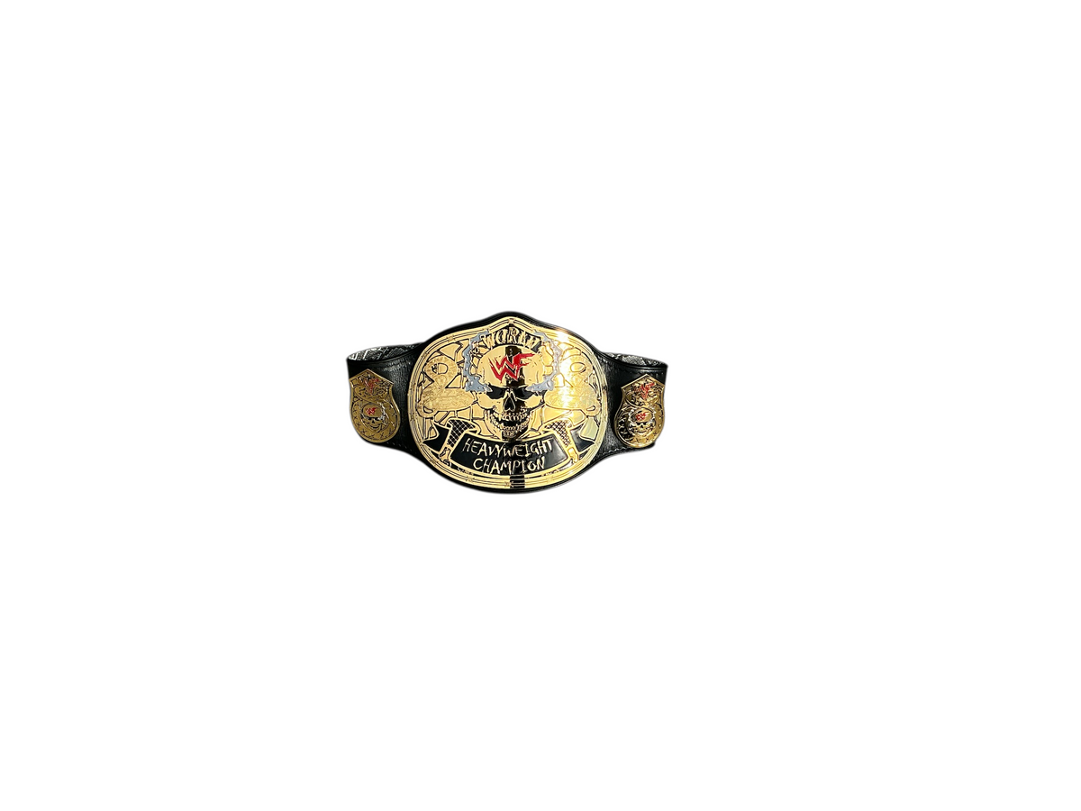 Smoking Skull 24kt Gold Replica Title Belt