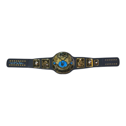 Stone Cold Signed WWF Figures Inc. Attitude Era Replica Title Belt