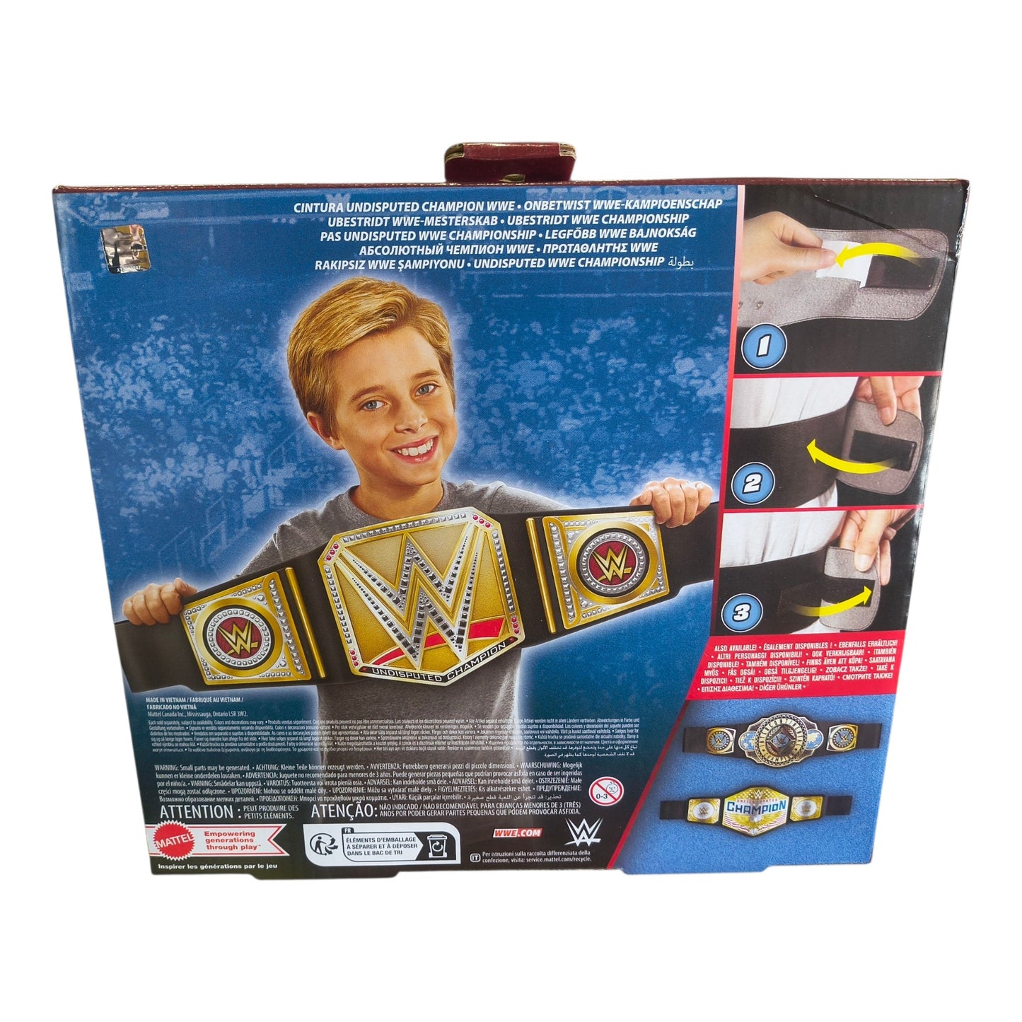 WWE Undisputed Championship Toy Belt
