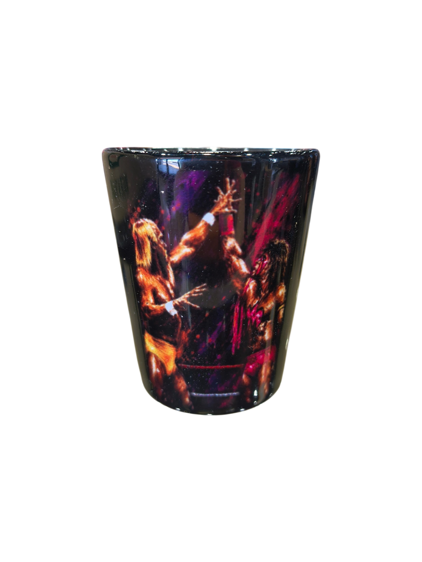 Warrior Hogan Art Shot Glass