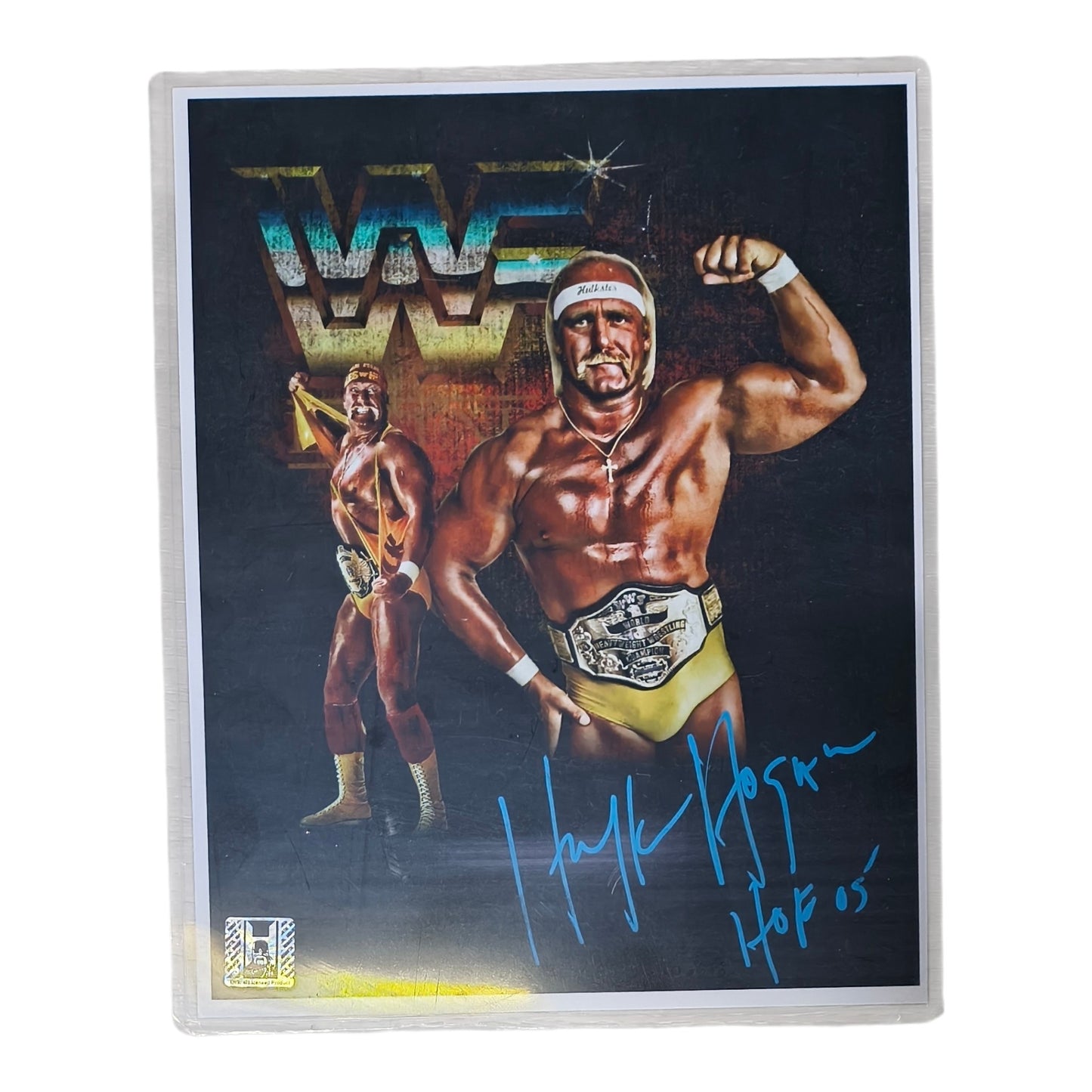 Hulk WWF Signed 8x10 Photo