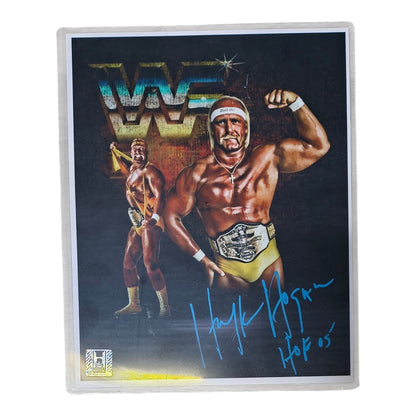 Hulk WWF Signed 8x10 Photo