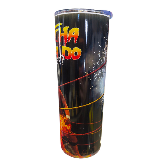 Whatcha Gonna Do Brother 20oz Skinny Aluminum Tumbler