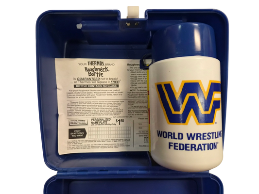 Hulk Hogan Signed Vintage Thermos Lunch Box