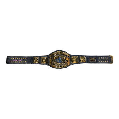 Bret "Hitman" Hart Signed 24kt Gold HD Intercontinental Replica Title Belt