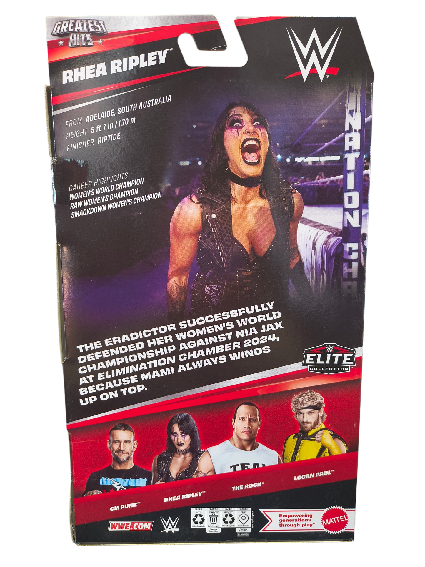 WWE Elite Collection Rhea Ripley Action Figure