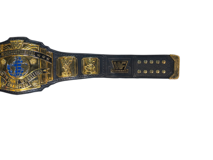 Bret "Hitman" Hart Signed 24kt Gold HD Intercontinental Replica Title Belt