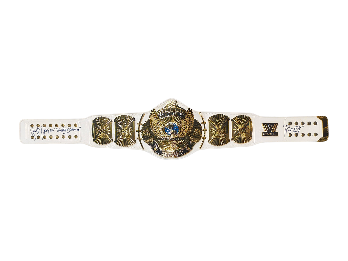 Signed White Winged Eagle Replica Title Belt