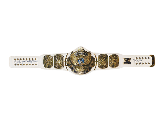 Signed White Winged Eagle Replica Title Belt