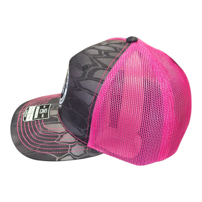 Richardson Gray/Pink Wrestling Shop Trucker Hat