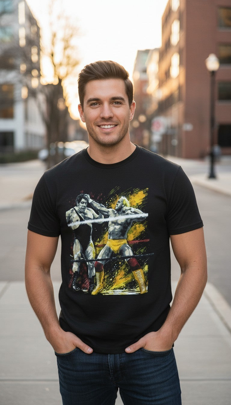 Andre Hogan Art Adult T-Shirt