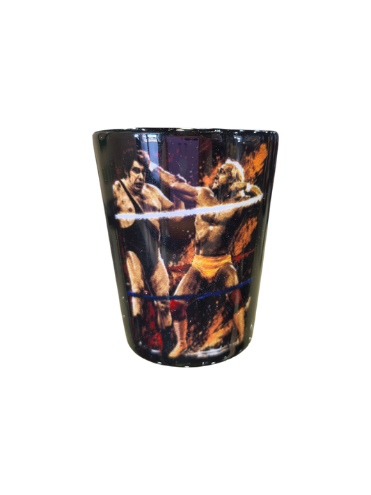 Andre Hogan Art Shot Glass