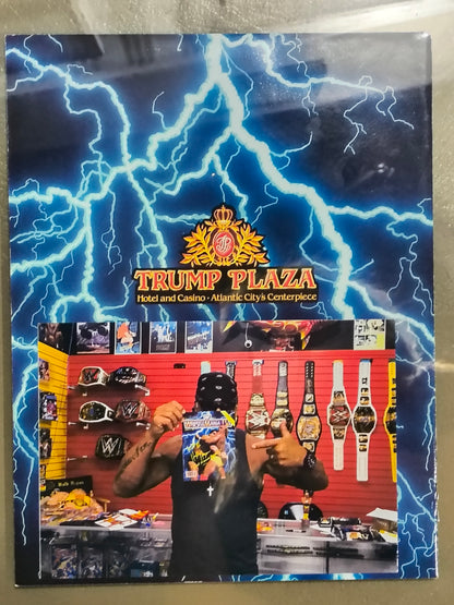 WrestleMania IV Signed Program