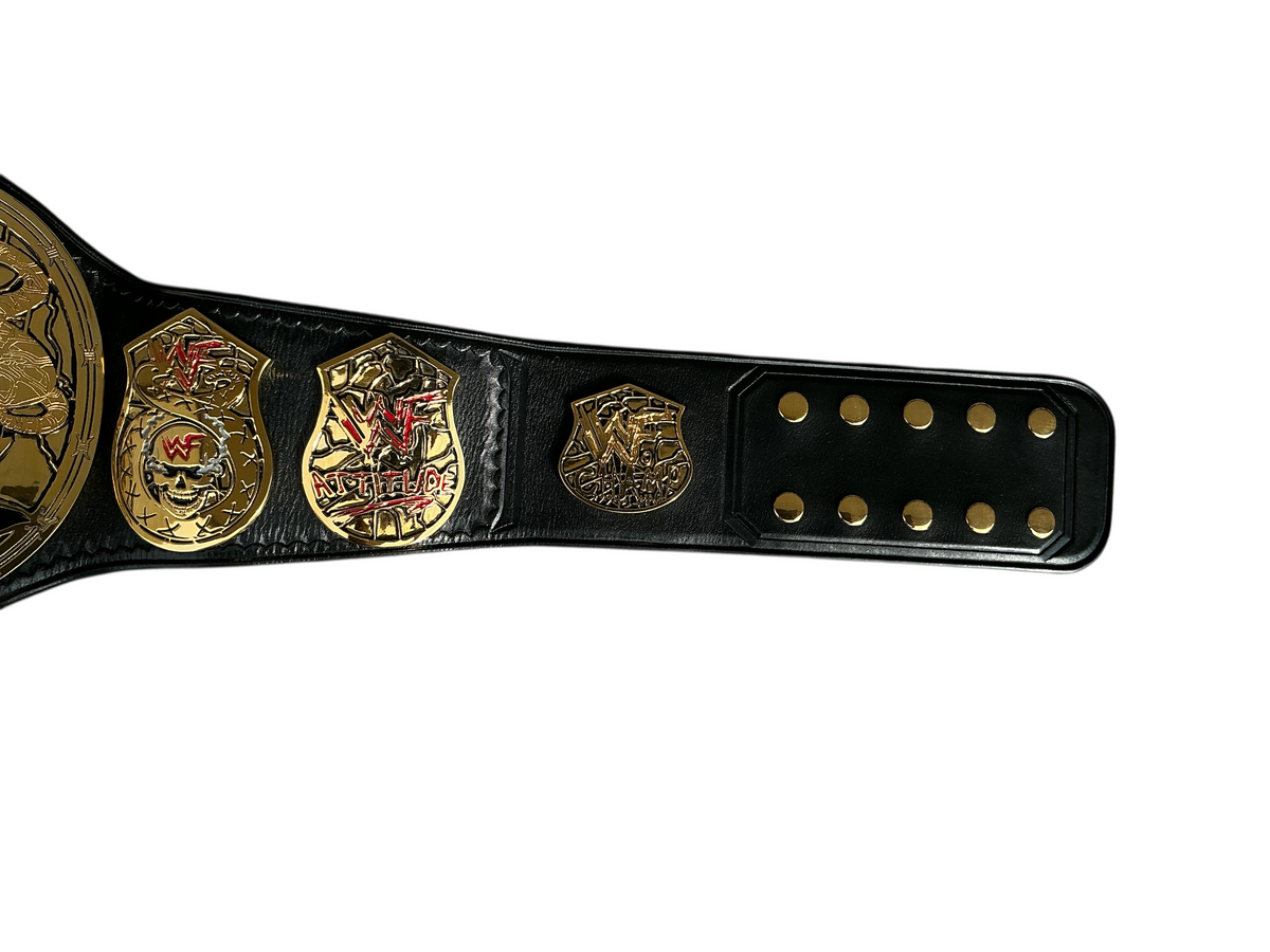 Smoking Skull 24kt Gold Replica Title Belt