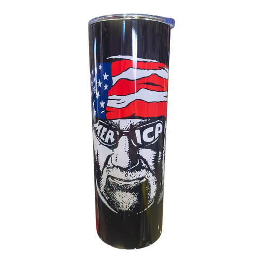 Merica 20oz Skinny Aluminum Tumbler