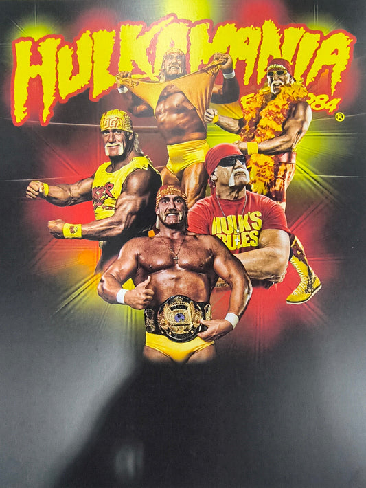 Hulkamania Multi Pic Unsigned 8x10 Photo