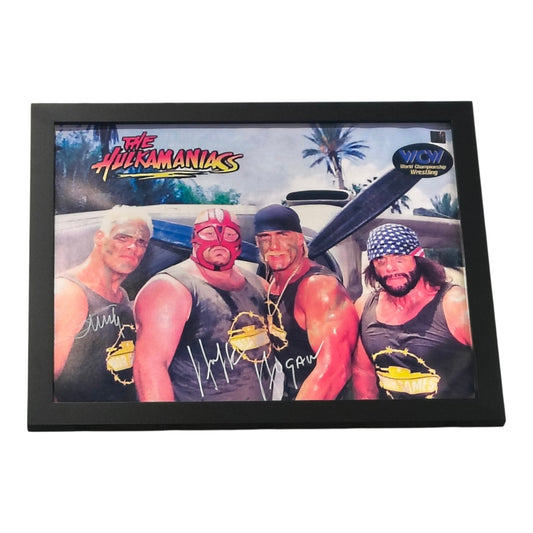 The Hulkamaniacs Signed by Hulk & Sting 16x20 Poster