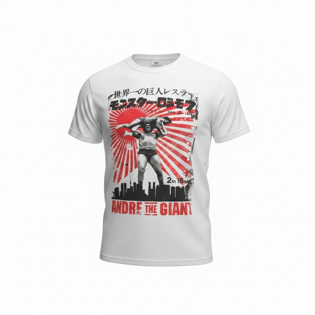 Andre Japan Adult T-Shirt – Hulk Hogan's Wrestling Shop