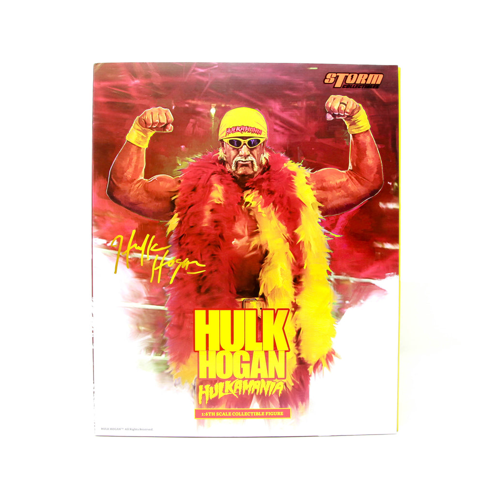 Hulk Hogan Signed Storm Collectibles Action Figure