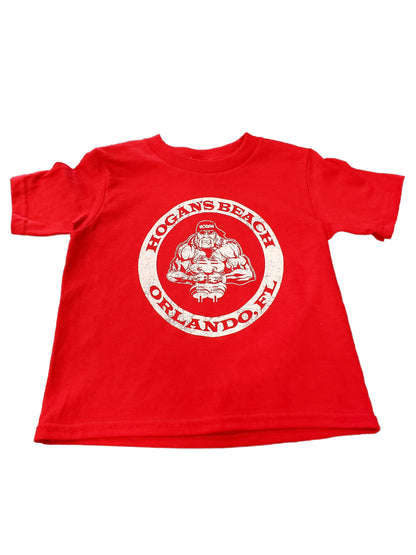 Red Circle Crab Toddler T-Shirt