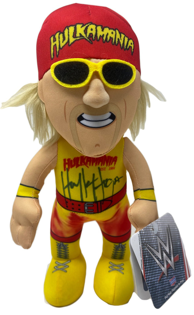 WWE Hulk Hogan Doll signed