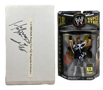 Signed WWE Classic Super Stars nWo Hulk Hogan Action Figure “Perfect Condition”