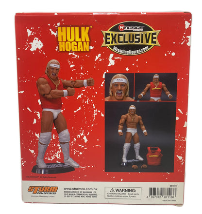 Signed Hulk Hogan Hulkamania Ringside Exclusive Storm Figure
