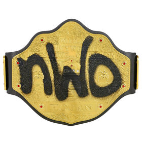 Signed NWO Hollywood Hogan "Signature Series" Championship Replica Title sale
