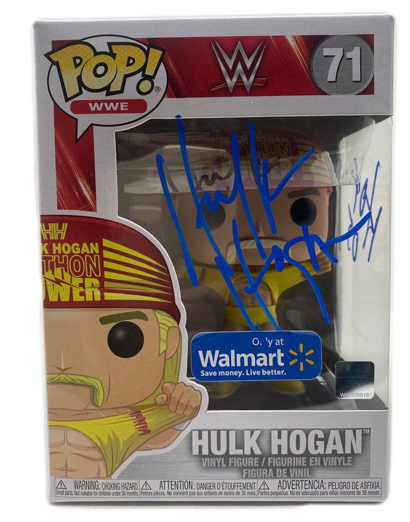Python Power Funko Pop Signed in Blue