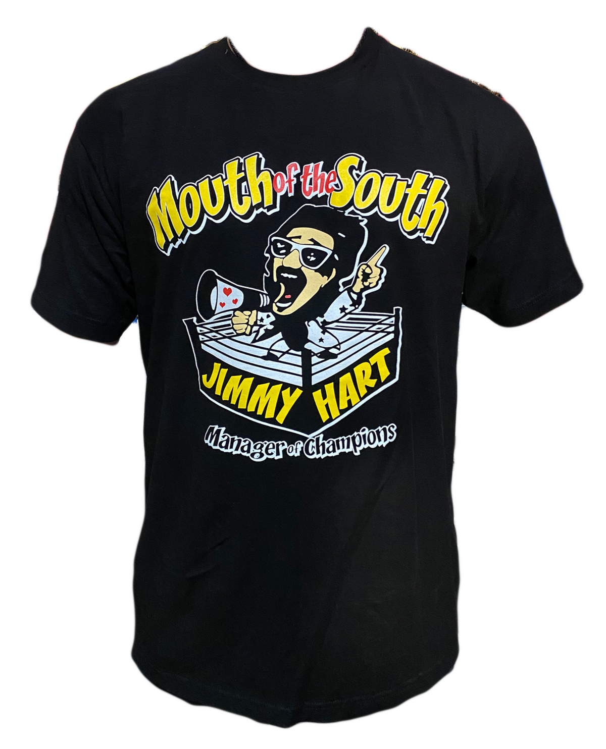 Mouth of the South Jimmy Hart Adult T-shirt