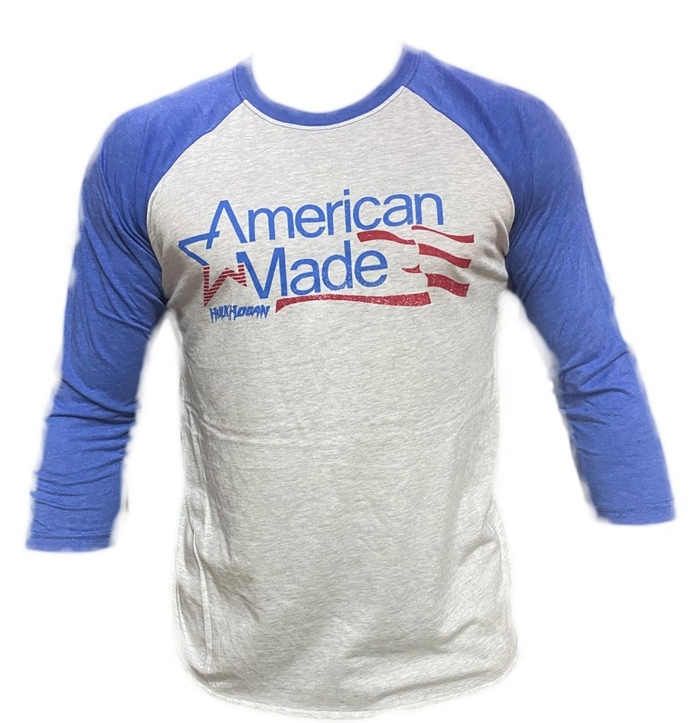 American made Half sleeve blue