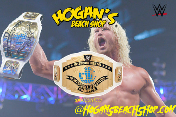 WWE Intercontinental Championship Replica Title (2014) Autographed (NOT PERFECT)