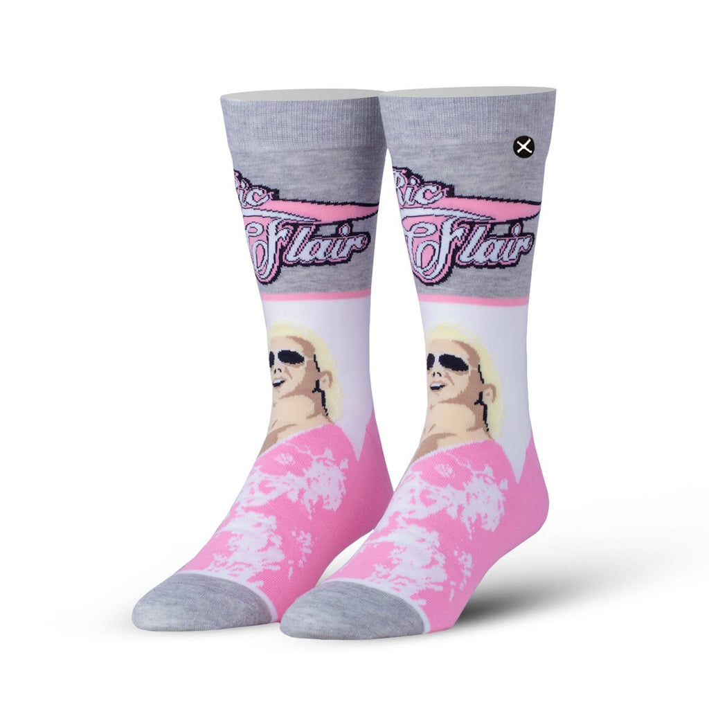 Pink Ric Flair Socks