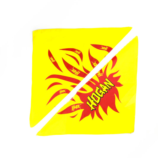 Flame Hulk Hogan Bandana half