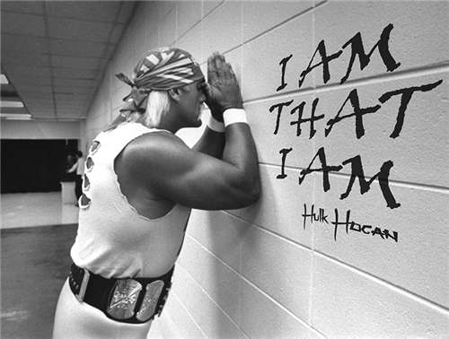 Hulk Hogan Pray Poster