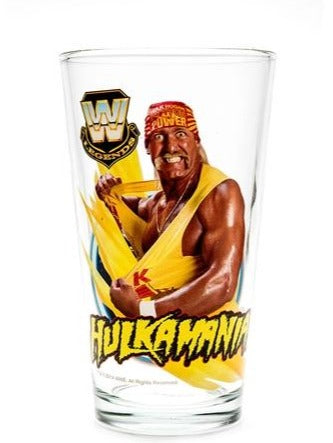 Hulk Hogan Toon 16oz Pint Glass