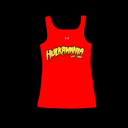 Hulkamania Tank Top Womens front