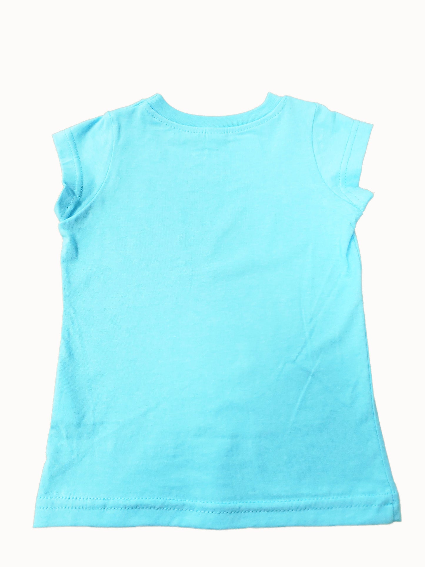 Blue Glitter Hulkamania Girls Toddler T-Shirt