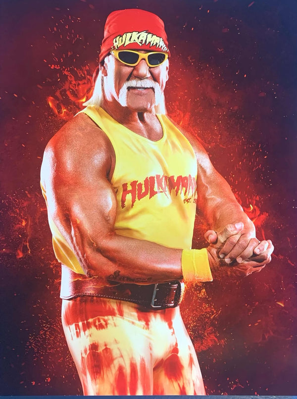 Hulkamania Hogan Bicep Flex 16x20 Poster