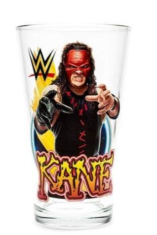 Kane WWE Pint Glass