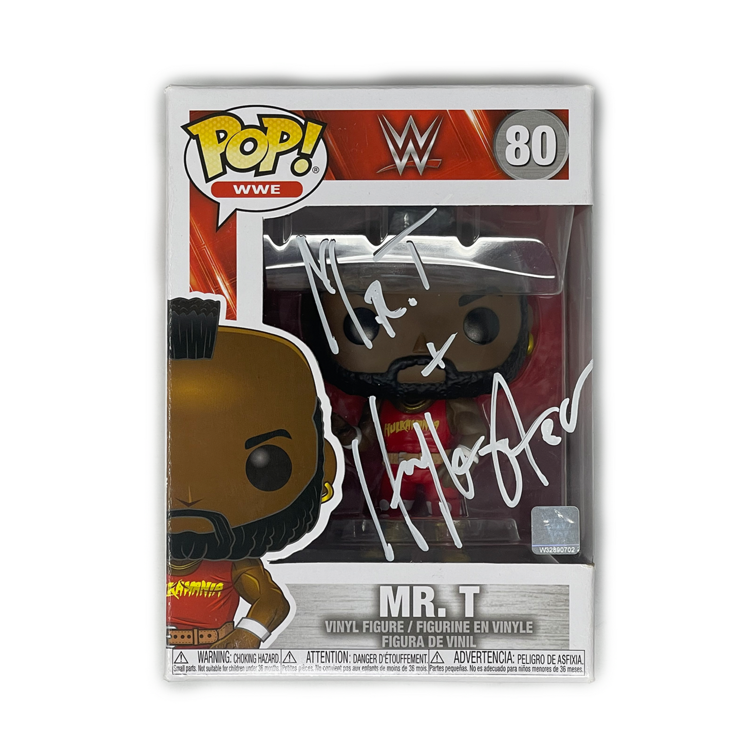 Signed Hulk Hogan "Mr. T Hulkamania" Funko Pop! #80