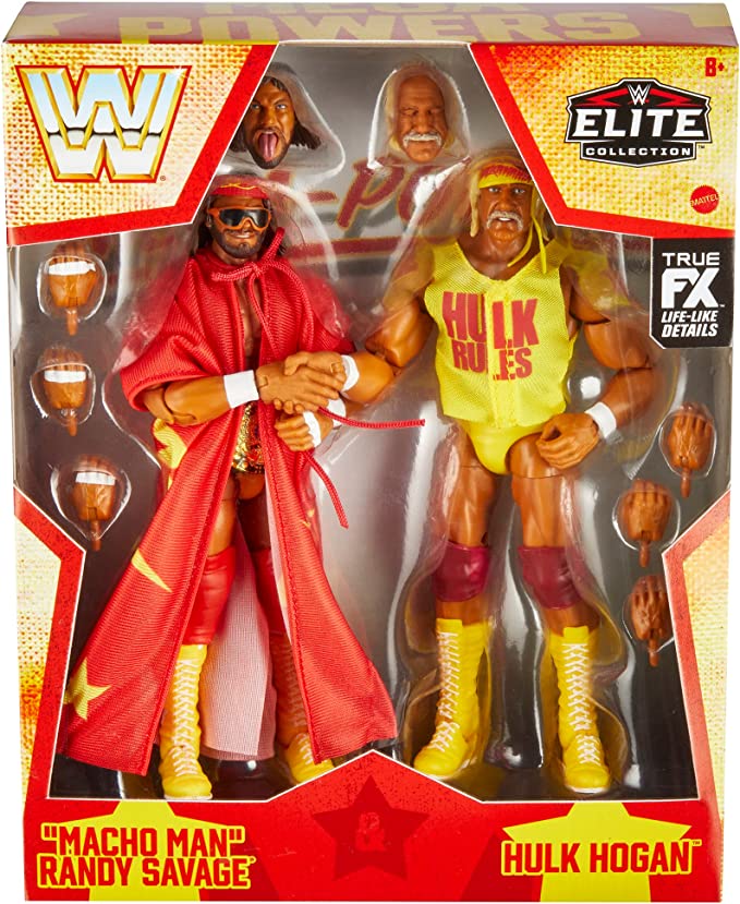 Mega Powers  - WWE Elite Ringside Exclusive 2-Pack Unsigned or Signed